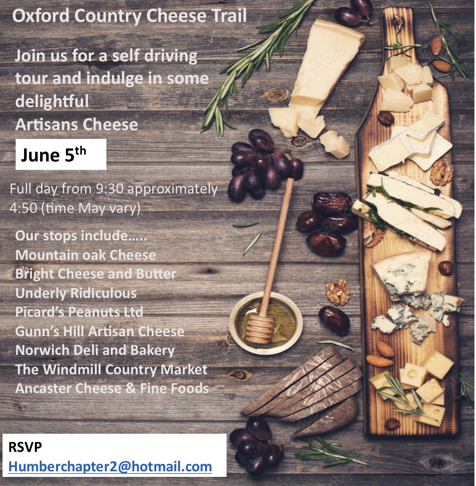 Oxford County Cheese Trail