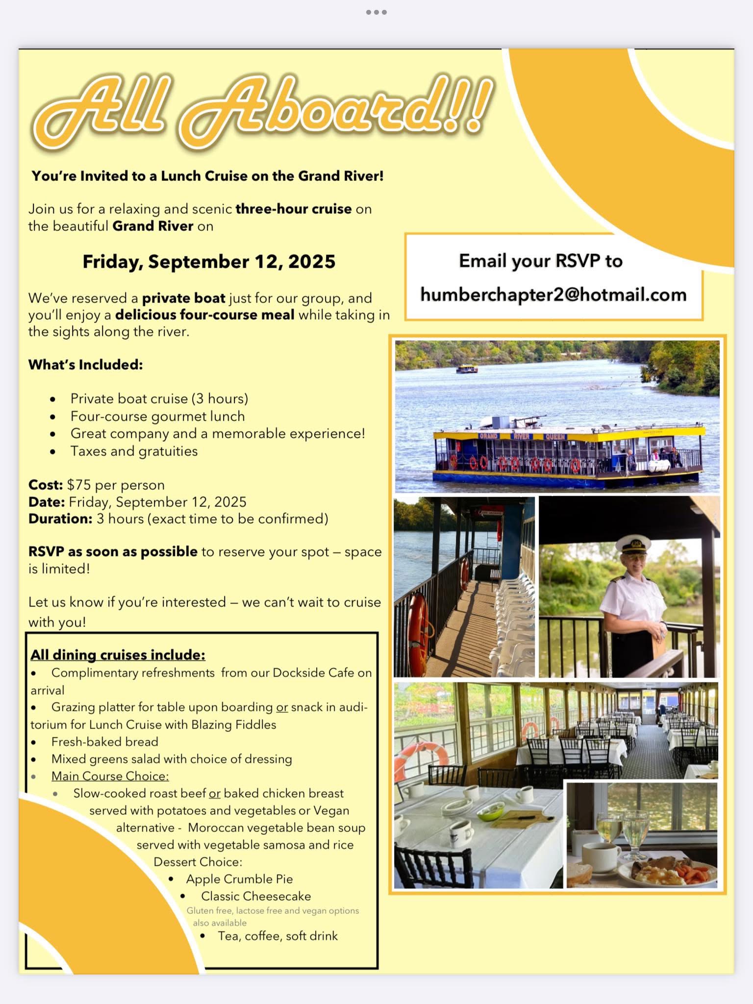 Grand River Cruise 
