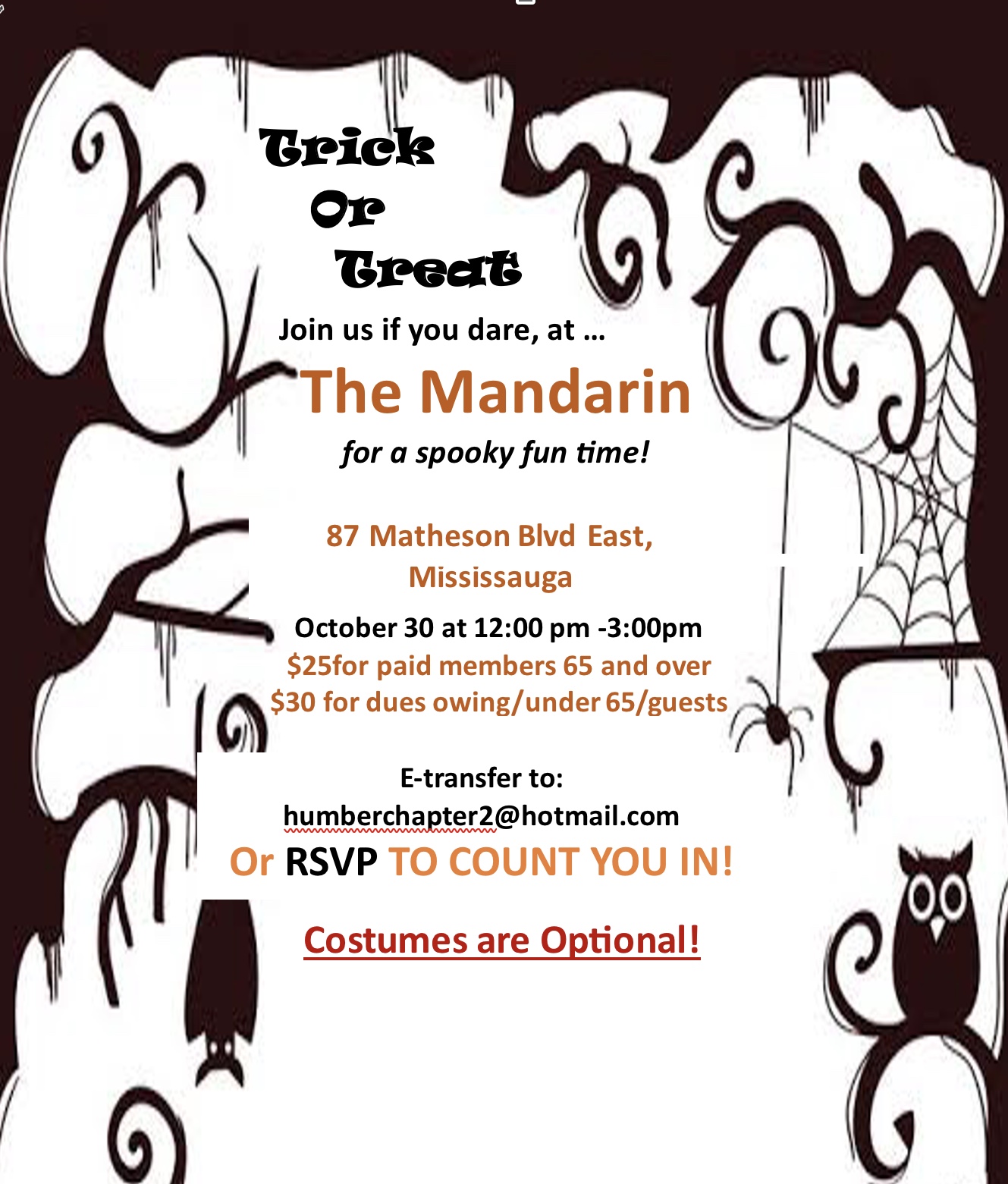 2025 Halloween Lunch