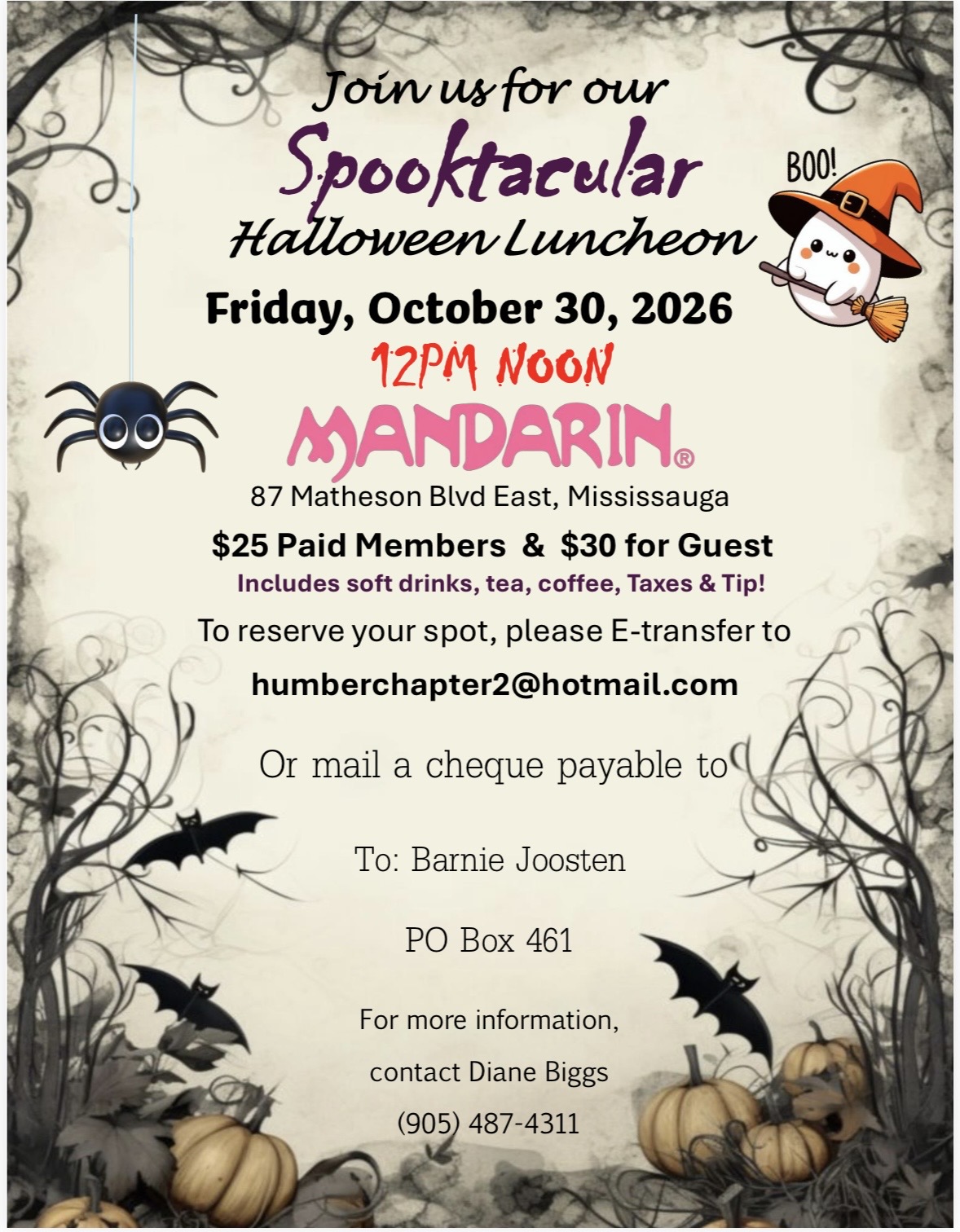 2026 Halloween Luncheon
